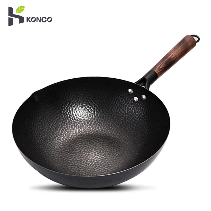 Induction Cooker 32cm Chinese Wok Cookware Pan Kitchen Tools