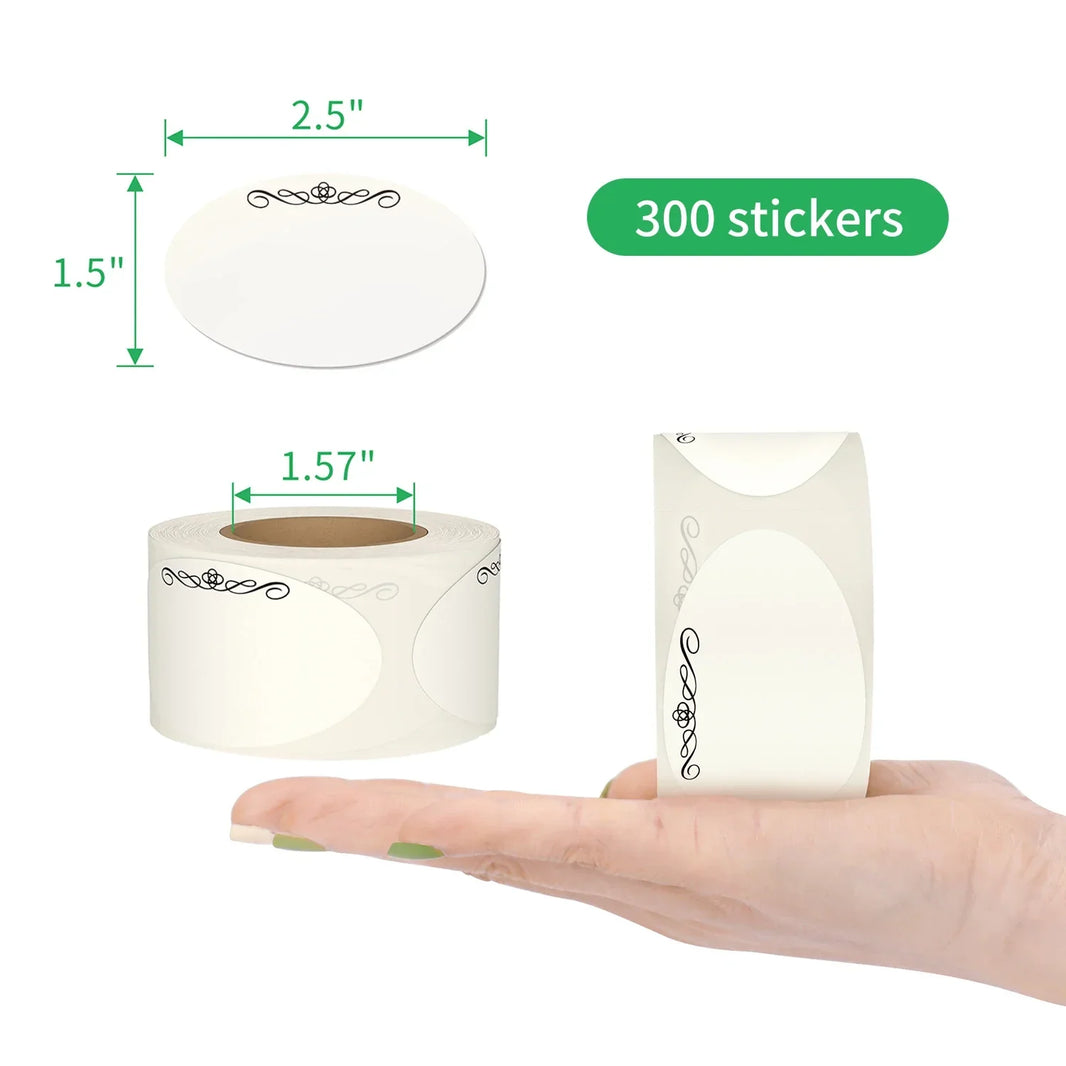 Wlipwrx Dissolvable Food Storage Labels ,Dissolves