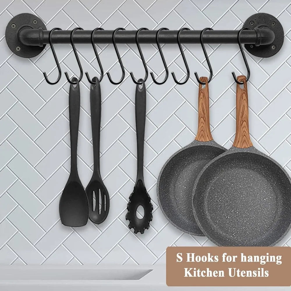 Shaped Hook Hanging Pans Pots Plants Bags Towels Kitchen Hooks Hanger Home Storage Holder Organization