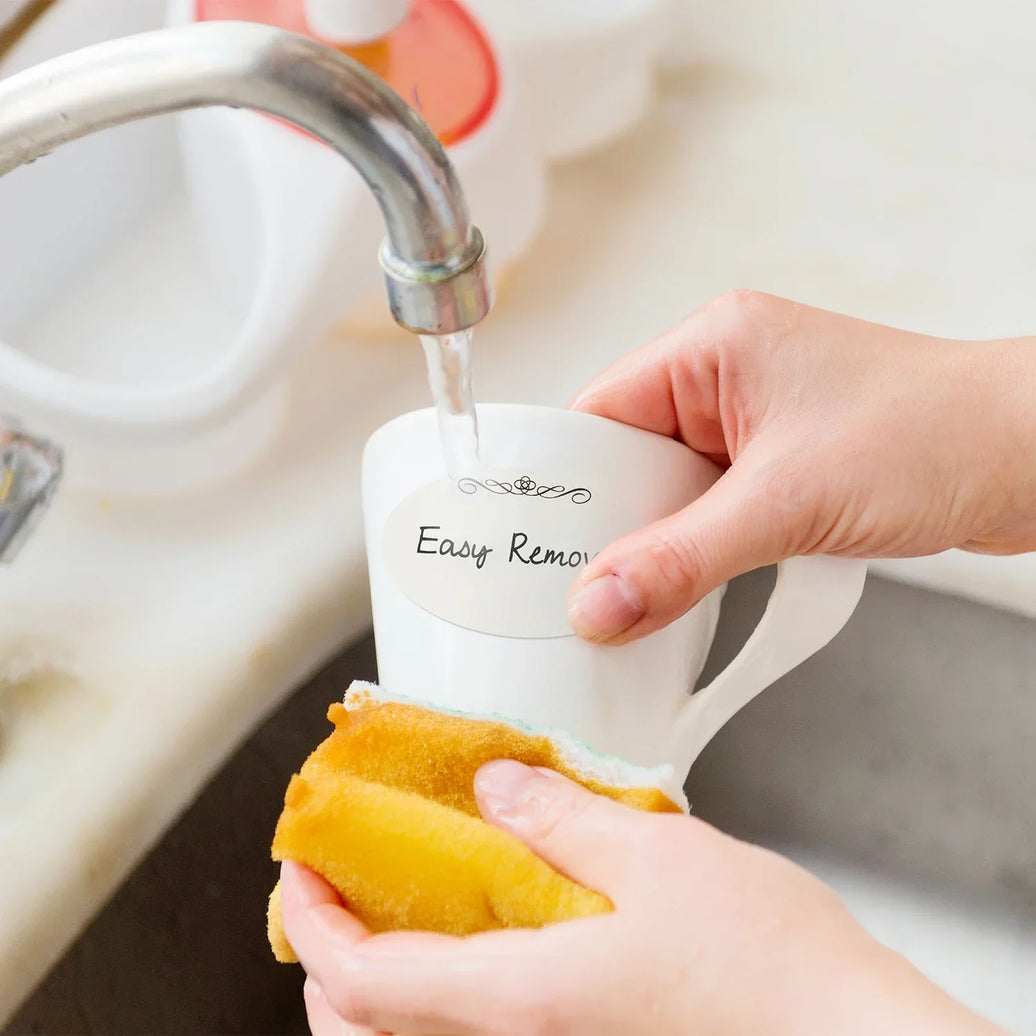 Wlipwrx Dissolvable Food Storage Labels ,Dissolves