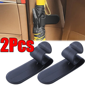 2Pcs Universal Car Umbrella Holder Clip Rear Trunk Mount Umbrella Storage Fastener Hook Bracket Auto Interior Accessories