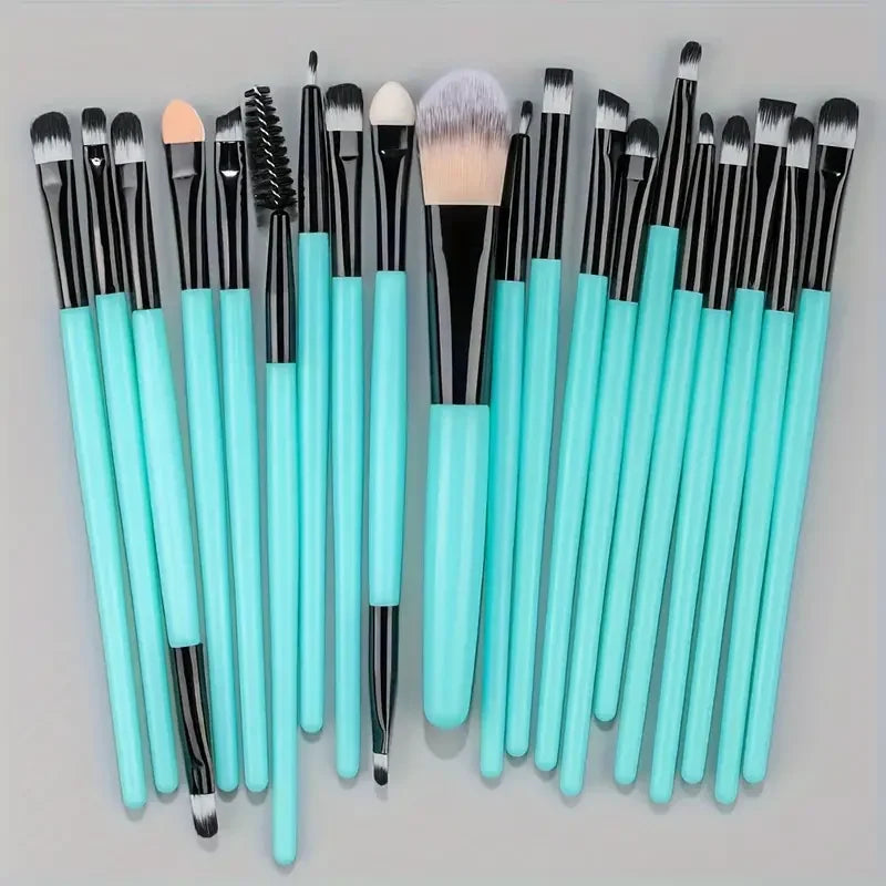 Cosmetics Highlighter Foundation Blush Brush Eyeshadow Powder Beauty Blending Makeup Tools