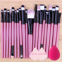 Cosmetics Highlighter Foundation Blush Brush Eyeshadow Powder Beauty Blending Makeup Tools