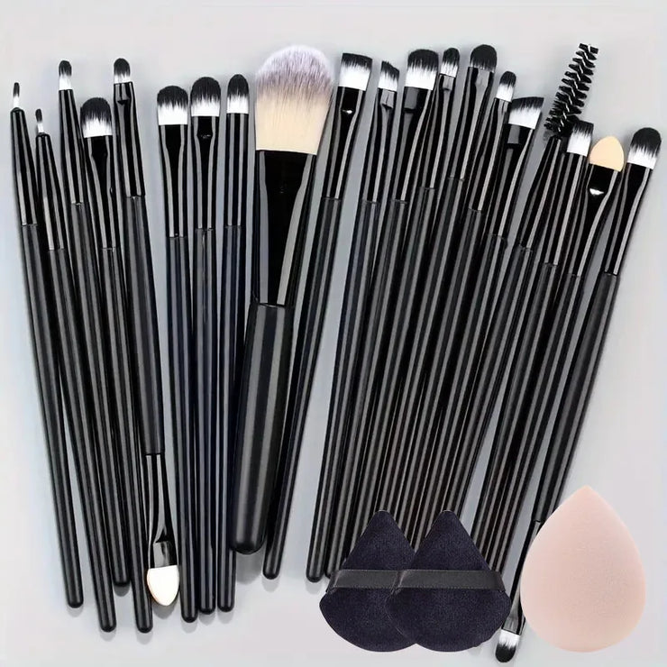 Cosmetics Highlighter Foundation Blush Brush Eyeshadow Powder Beauty Blending Makeup Tools