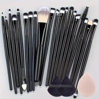 Cosmetics Highlighter Foundation Blush Brush Eyeshadow Powder Beauty Blending Makeup Tools