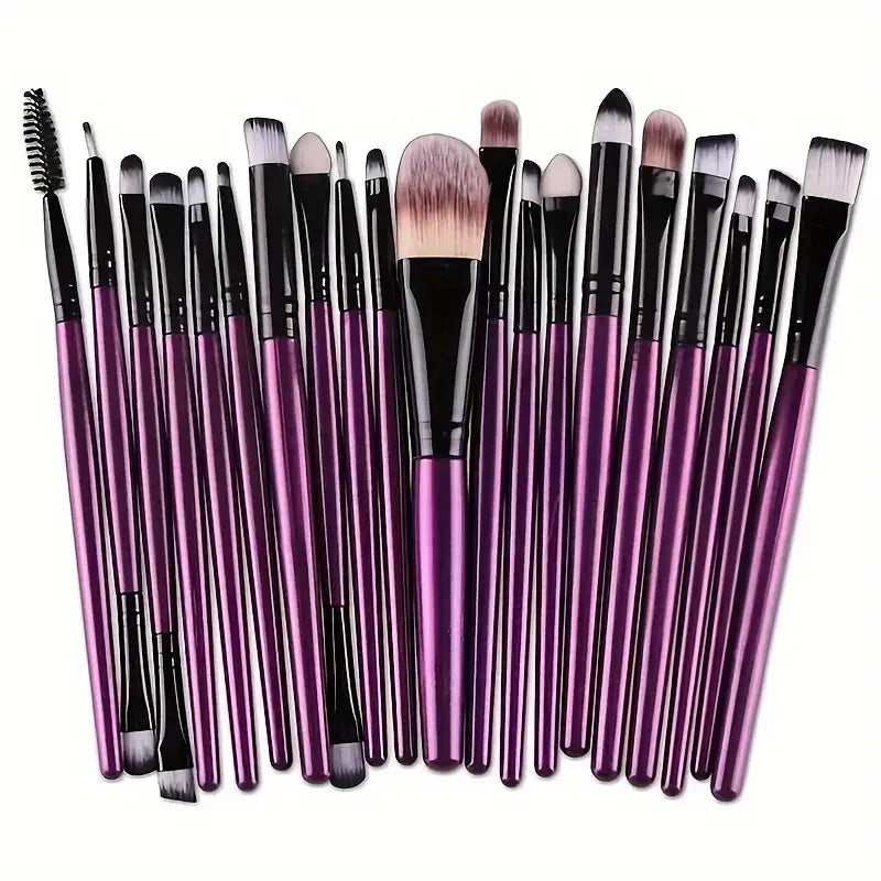 Cosmetics Highlighter Foundation Blush Brush Eyeshadow Powder Beauty Blending Makeup Tools