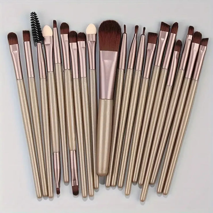 Cosmetics Highlighter Foundation Blush Brush Eyeshadow Powder Beauty Blending Makeup Tools