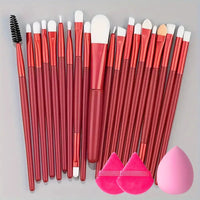 Cosmetics Highlighter Foundation Blush Brush Eyeshadow Powder Beauty Blending Makeup Tools