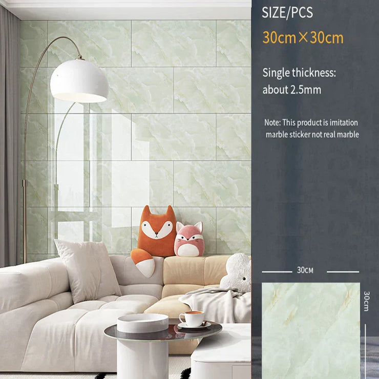 -adhesive wall sticker wall decoration bathroom waterproof moisture-proof wallpaper