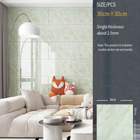 -adhesive wall sticker wall decoration bathroom waterproof moisture-proof wallpaper