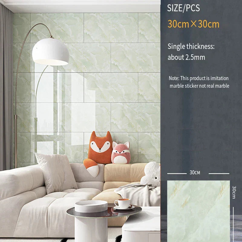-adhesive wall sticker wall decoration bathroom waterproof moisture-proof wallpaper
