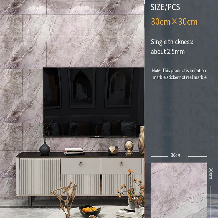 -adhesive wall sticker wall decoration bathroom waterproof moisture-proof wallpaper