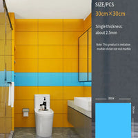-adhesive wall sticker wall decoration bathroom waterproof moisture-proof wallpaper