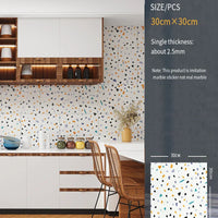 -adhesive wall sticker wall decoration bathroom waterproof moisture-proof wallpaper