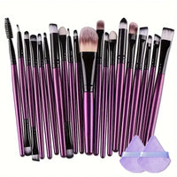 Cosmetics Highlighter Foundation Blush Brush Eyeshadow Powder Beauty Blending Makeup Tools