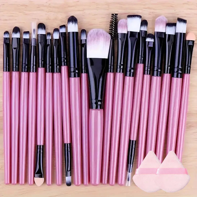 Cosmetics Highlighter Foundation Blush Brush Eyeshadow Powder Beauty Blending Makeup Tools