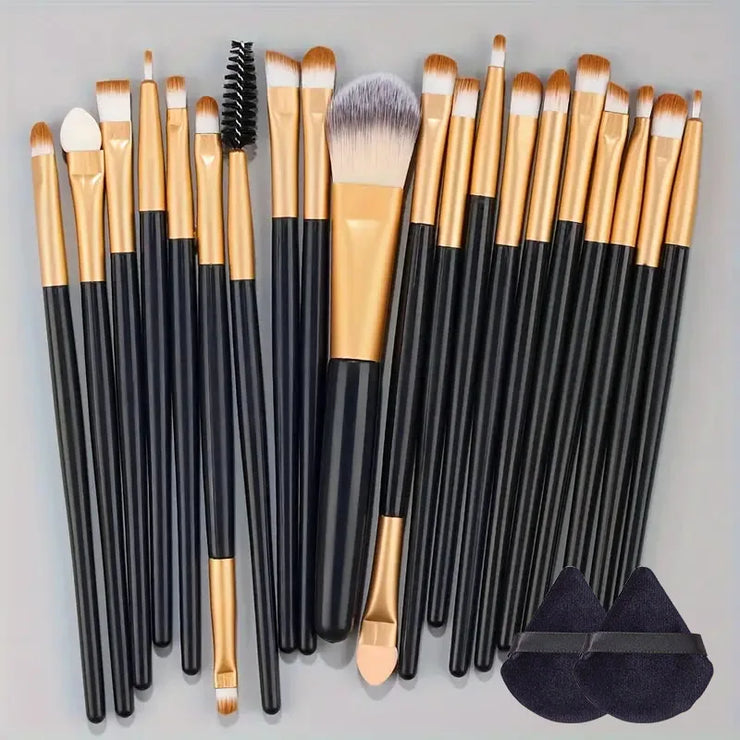 Cosmetics Highlighter Foundation Blush Brush Eyeshadow Powder Beauty Blending Makeup Tools