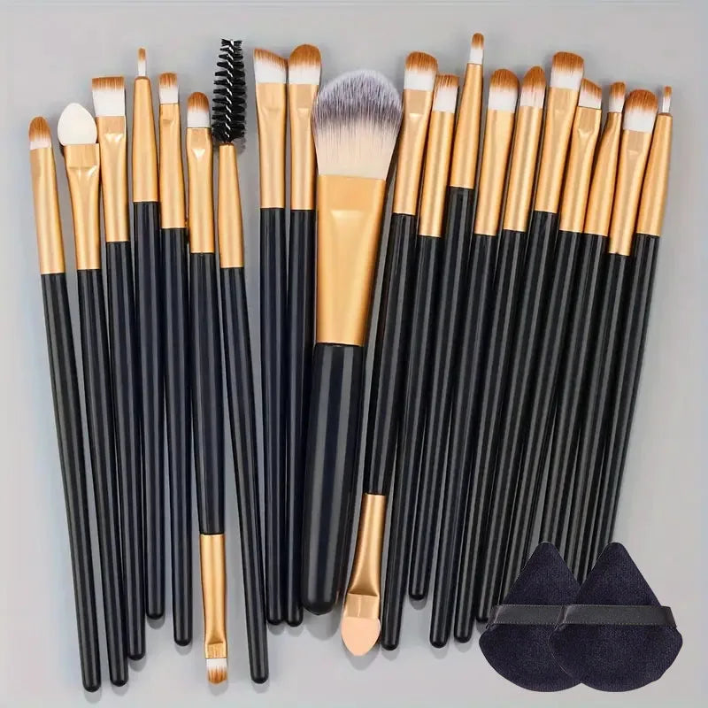Cosmetics Highlighter Foundation Blush Brush Eyeshadow Powder Beauty Blending Makeup Tools