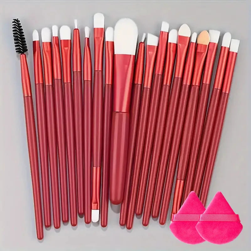 Cosmetics Highlighter Foundation Blush Brush Eyeshadow Powder Beauty Blending Makeup Tools