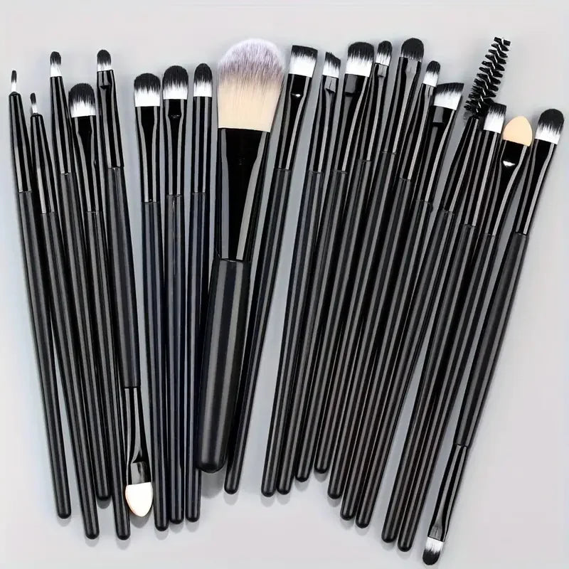 Cosmetics Highlighter Foundation Blush Brush Eyeshadow Powder Beauty Blending Makeup Tools