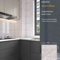 -adhesive wall sticker wall decoration bathroom waterproof moisture-proof wallpaper