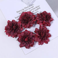 Wedding Home Decoration DIY Wreath Gift Box Scrapbooking Craft Fake Flower Head