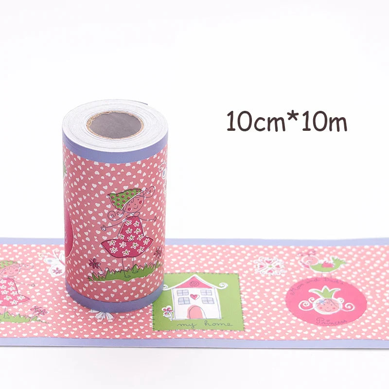 Adhesive Skirting Line Decor Baseboard Corridor Floor Borders Sticker