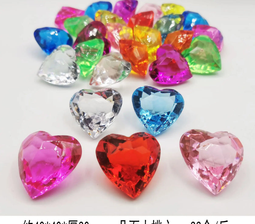 Montessori Light Table Education Toys Open Material Accessories transparent bear dimond Kindergarten Toddler Preschool tooll