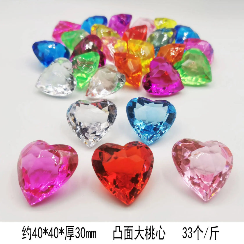 Montessori Light Table Education Toys Open Material Accessories transparent bear dimond Kindergarten Toddler Preschool tooll