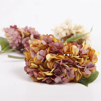 1 Piece Artificial Hydrangea Fake Flowers Home Decoration Accessories Wedding Gifts Shooting Props Indoor Diy Bridal Bouquet