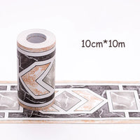Adhesive Skirting Line Decor Baseboard Corridor Floor Borders Sticker