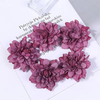Wedding Home Decoration DIY Wreath Gift Box Scrapbooking Craft Fake Flower Head