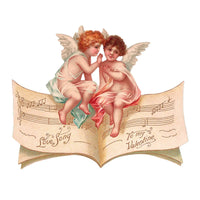 Ratels QCF51 Classic European Angel oil painting picture quality sticker antique era
