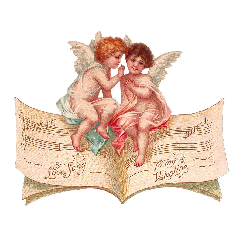 Ratels QCF51 Classic European Angel oil painting picture quality sticker antique era