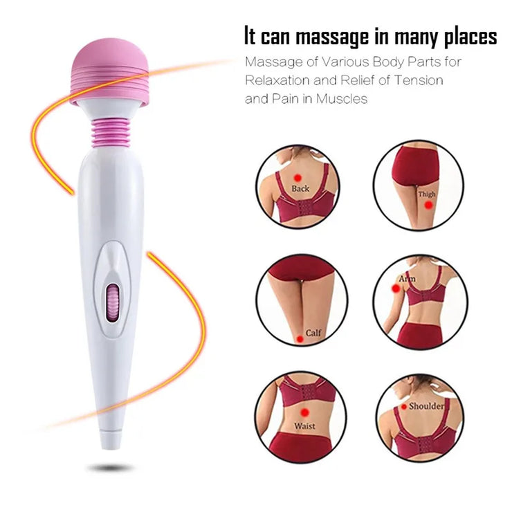 Powerful Svibration Motor Dildos Vibrator Silicone Clitoris Stimulator Wand
