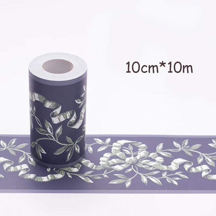 Adhesive Skirting Line Decor Baseboard Corridor Floor Borders Sticker