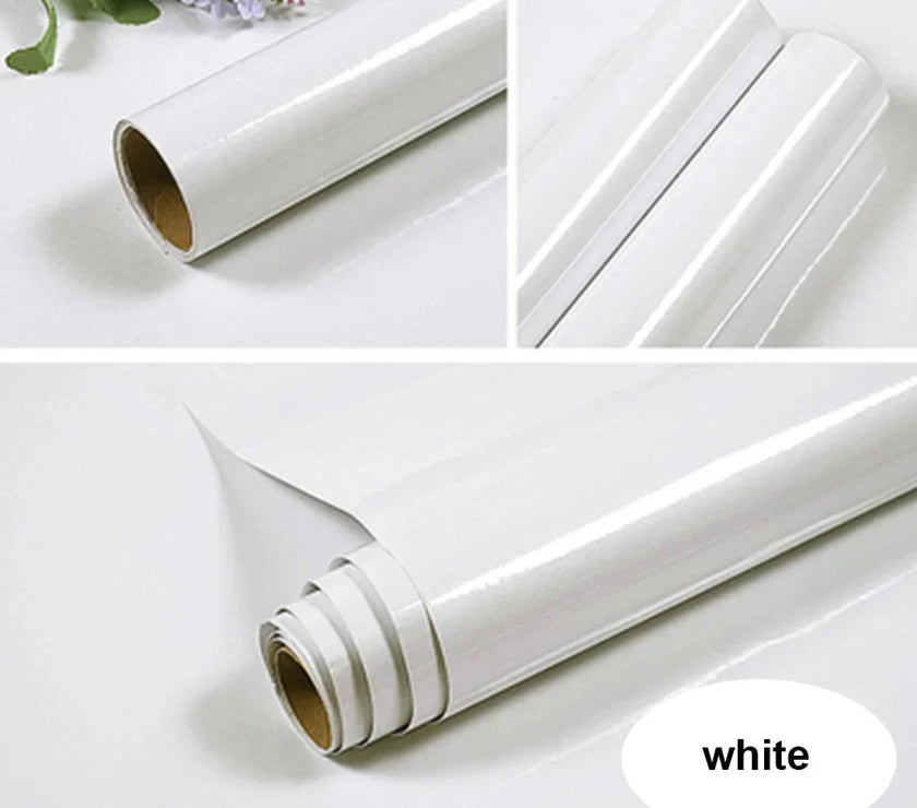 Adhesive Wallpaper Kitchen Cabinet Furniture Wall Sticker Home Decor