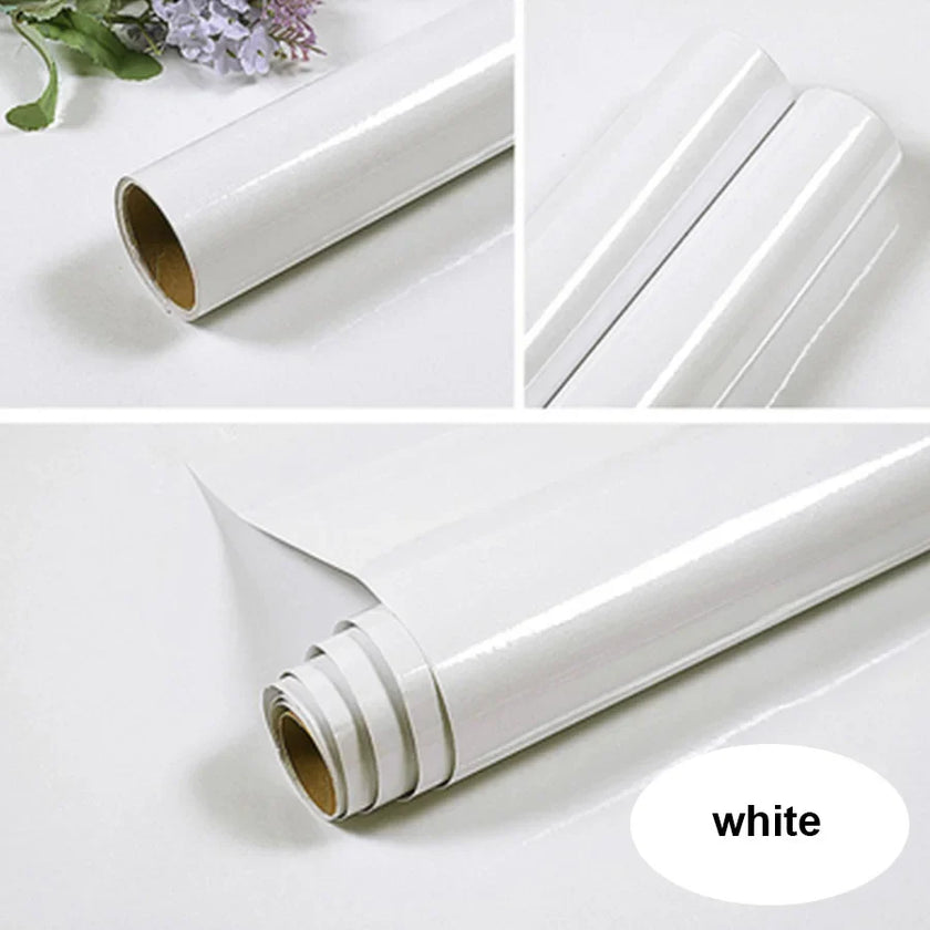 Adhesive Wallpaper Kitchen Cabinet Furniture Wall Sticker Home Decor