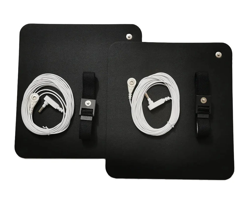 5meter grounded cord EMF protection Universal Mat 22x24cm Brand 2sets