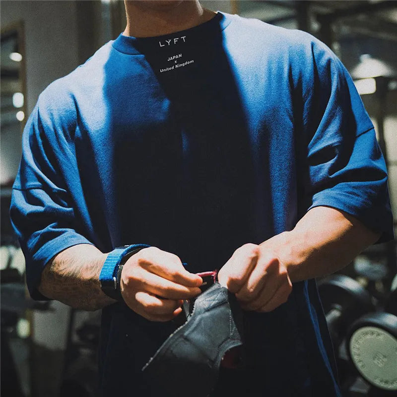 JAPAN&UK Cotton Gym Shirt Sport