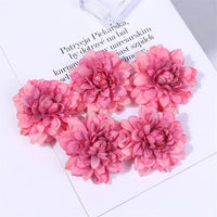 Wedding Home Decoration DIY Wreath Gift Box Scrapbooking Craft Fake Flower Head