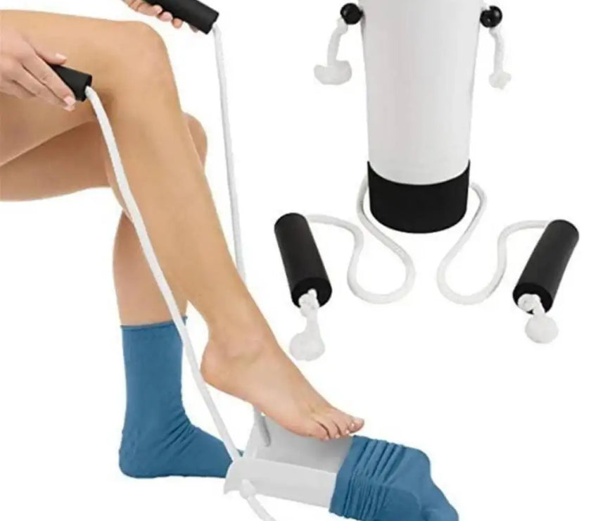 Sock Dressing Pulling Assist Sliding Helper Devices