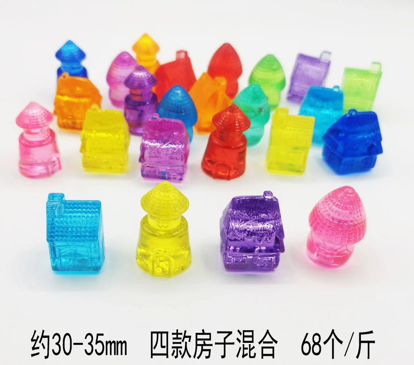 Montessori Light Table Education Toys Open Material Accessories transparent bear dimond Kindergarten Toddler Preschool tooll