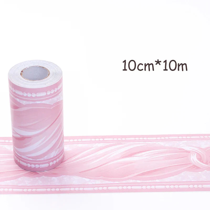 Adhesive Skirting Line Decor Baseboard Corridor Floor Borders Sticker