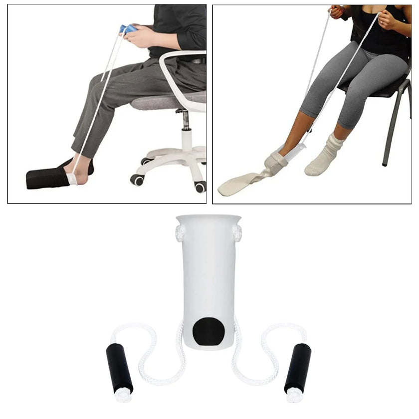 Sock Dressing Pulling Assist Sliding Helper Devices