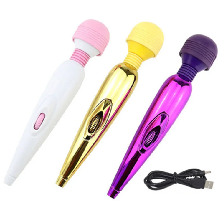 Powerful Svibration Motor Dildos Vibrator Silicone Clitoris Stimulator Wand
