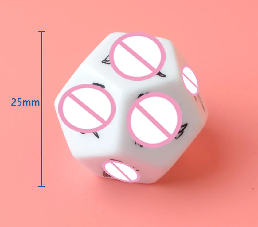Exotic Accessories Bdsm Bondage Dice Love Posture Erotic Craps Pipe Adults Sex Toys For Couples Noctilucent Dice Novelty Games