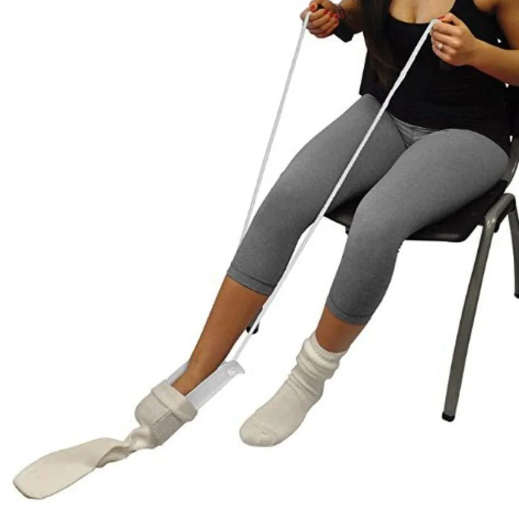 Sock Dressing Pulling Assist Sliding Helper Devices