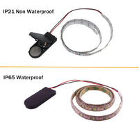 DC3V LED Strip Light 2835 SMD Battery Powered 50cm 1m 2m Flexible LED Tape 8 Colors Waterproof Home Decoration DIY Lamp 8mm PCB
