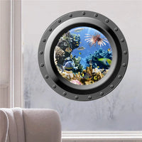Seabed Fish Bubble NEMO Wall Sticker Cartoon Wall Sticker For Kids Rooms Bathroom Home Decor Nursery quarto Decals Poster